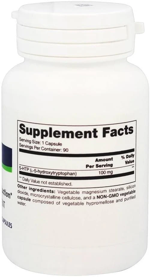 5-HTP SAP | NFH | 90 Vegetable Capsules - Image 2