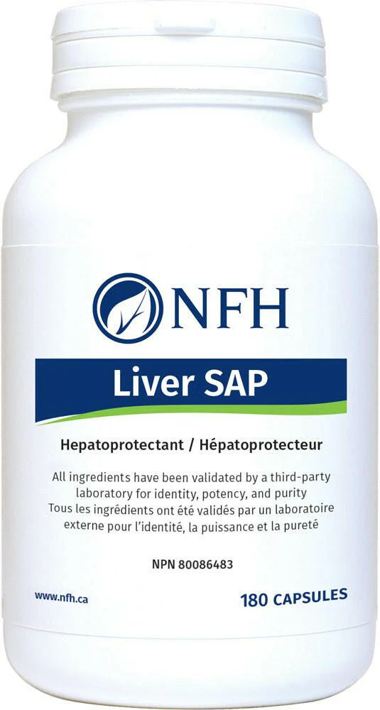 Liver SAP by NFH – Liver Detox & Hepatic Support | 90 or 180 Capsules
