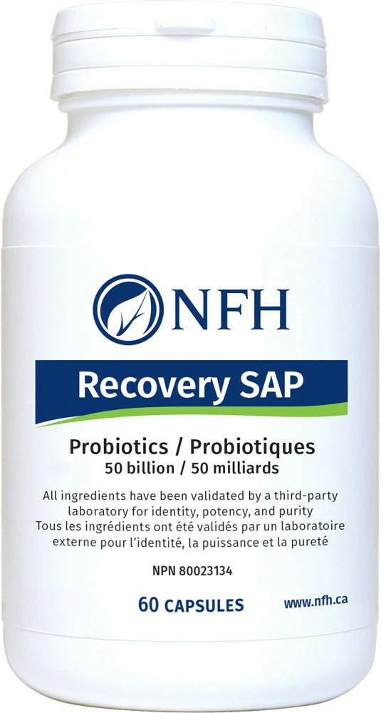 Recovery SAP by NFH® – Intensive Probiotic Recovery Support | 30 or 60 Capsules - Image 7
