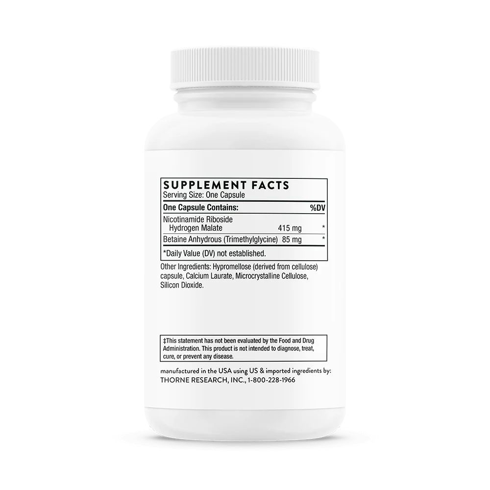NiaCel® 400 | Thorne® | 60 Capsules - Image 3