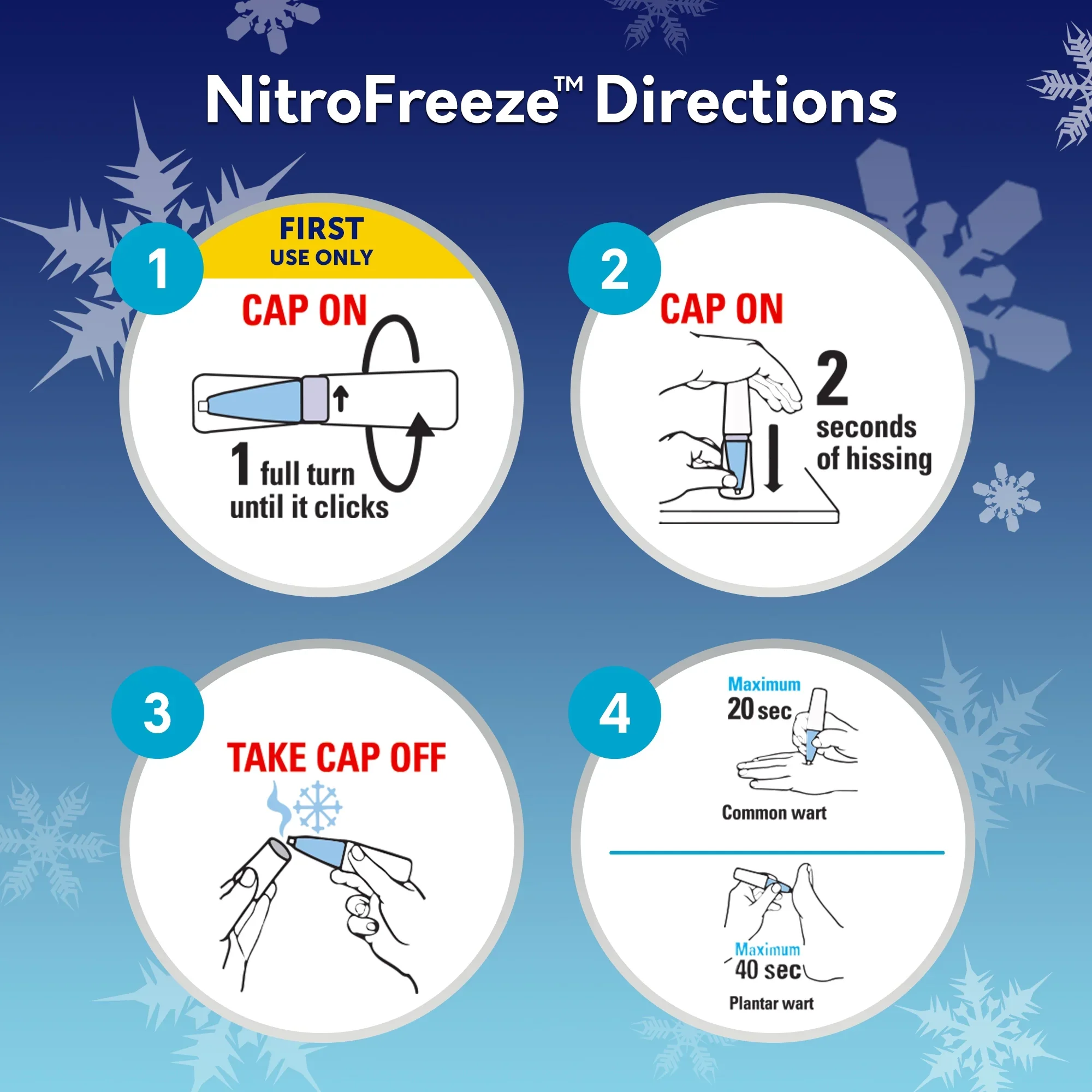 NitroFreeze™ | Compound W®  | 1 Pen and 5 Tips - Image 14