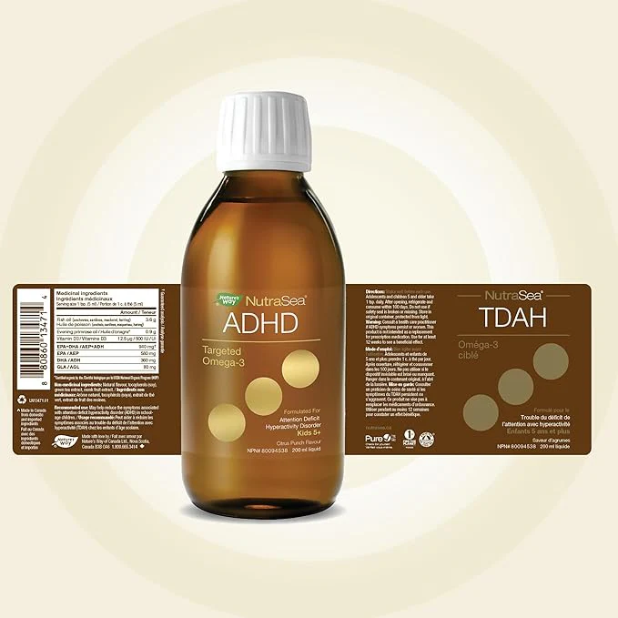 Targeted Omega-3 by NutraSea® – EPA, DHA, GLA & Vitamin D3 Support | 200 mL (6.8 fl oz) - Image 3