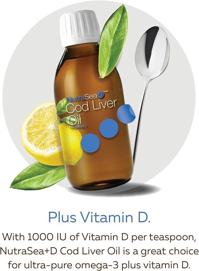 Cod Liver Oil  | NutraSea® | 6.8 fl oz (200 mL) - Image 4