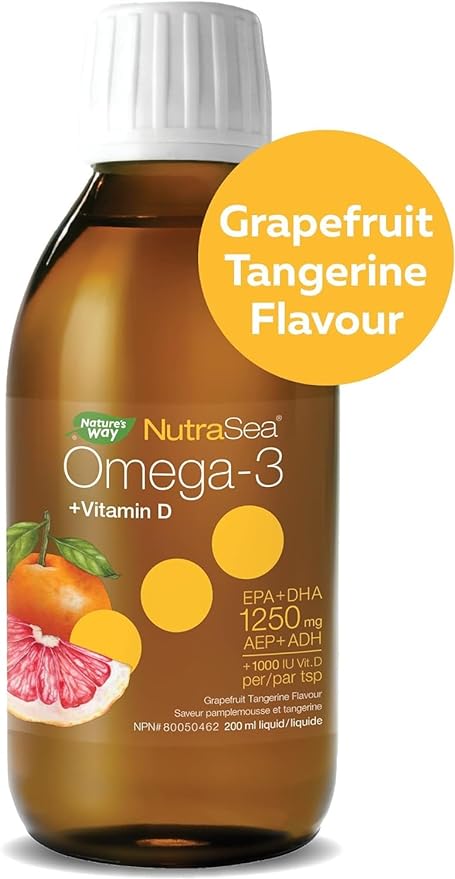 Omega-3 + Vitamin D | NutraSea® | 6.8 fl oz (200 mL) - Image 2