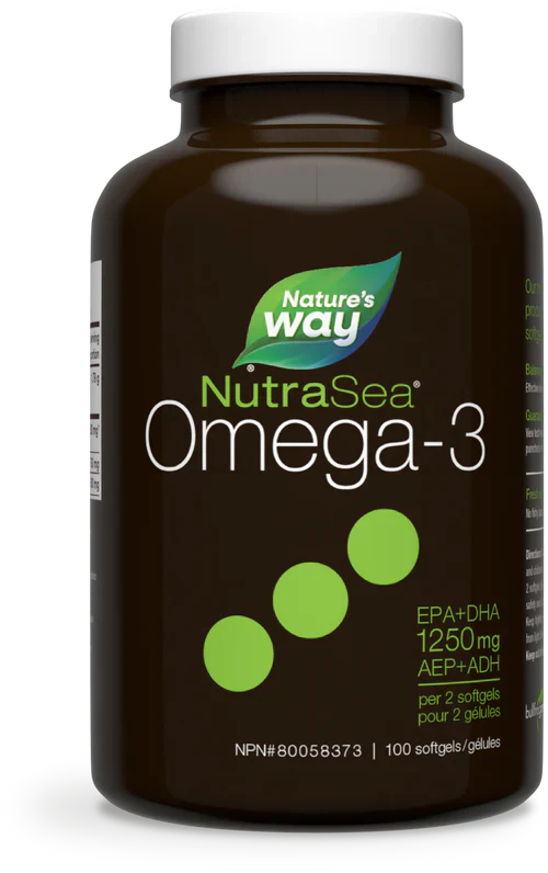 Omega-3 Liquid Gels – Mint by NutraSea® – High-Strength EPA & DHA Omega-3 | 60, 100 or 150 Softgels - Image 2