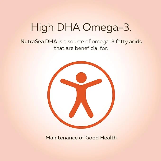Omega-3 DHA Liquid Gels High DHA  | NutraSea® DHA™ | 60 Softgels - Image 5