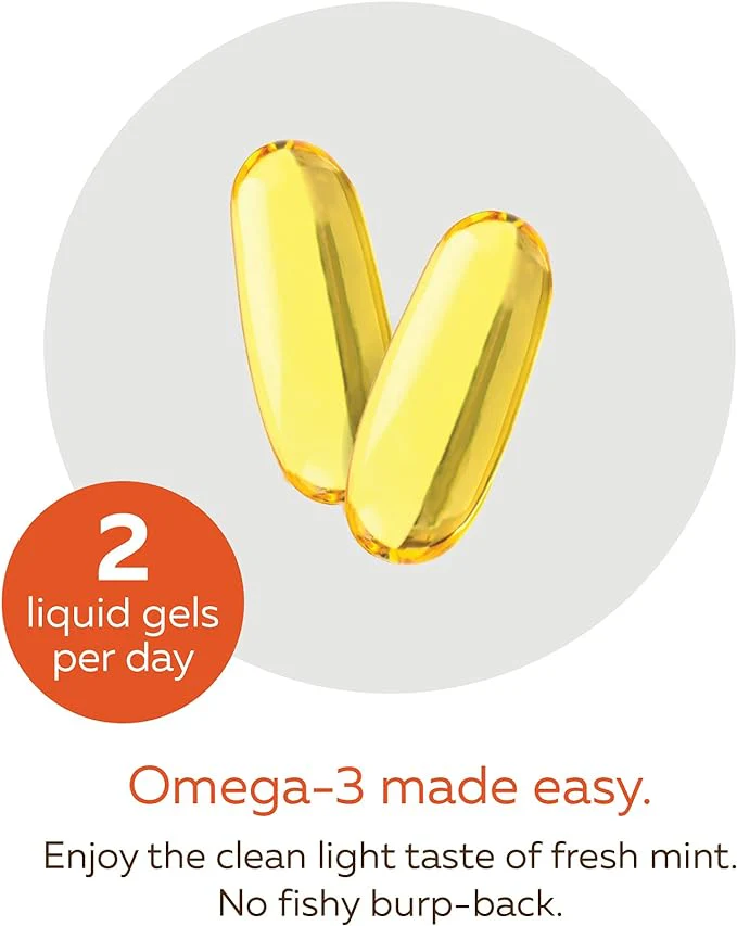 Omega-3 DHA Liquid Gels High DHA  | NutraSea® DHA™ | 60 Softgels - Image 6