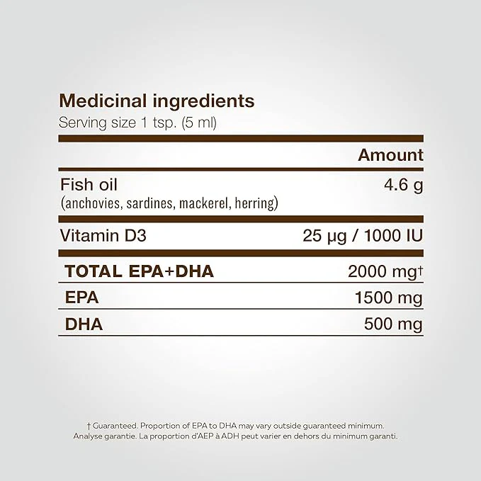 Omega 3 | NutraSea® hp+D™ | 16.9 fl oz (500 mL) - Image 6