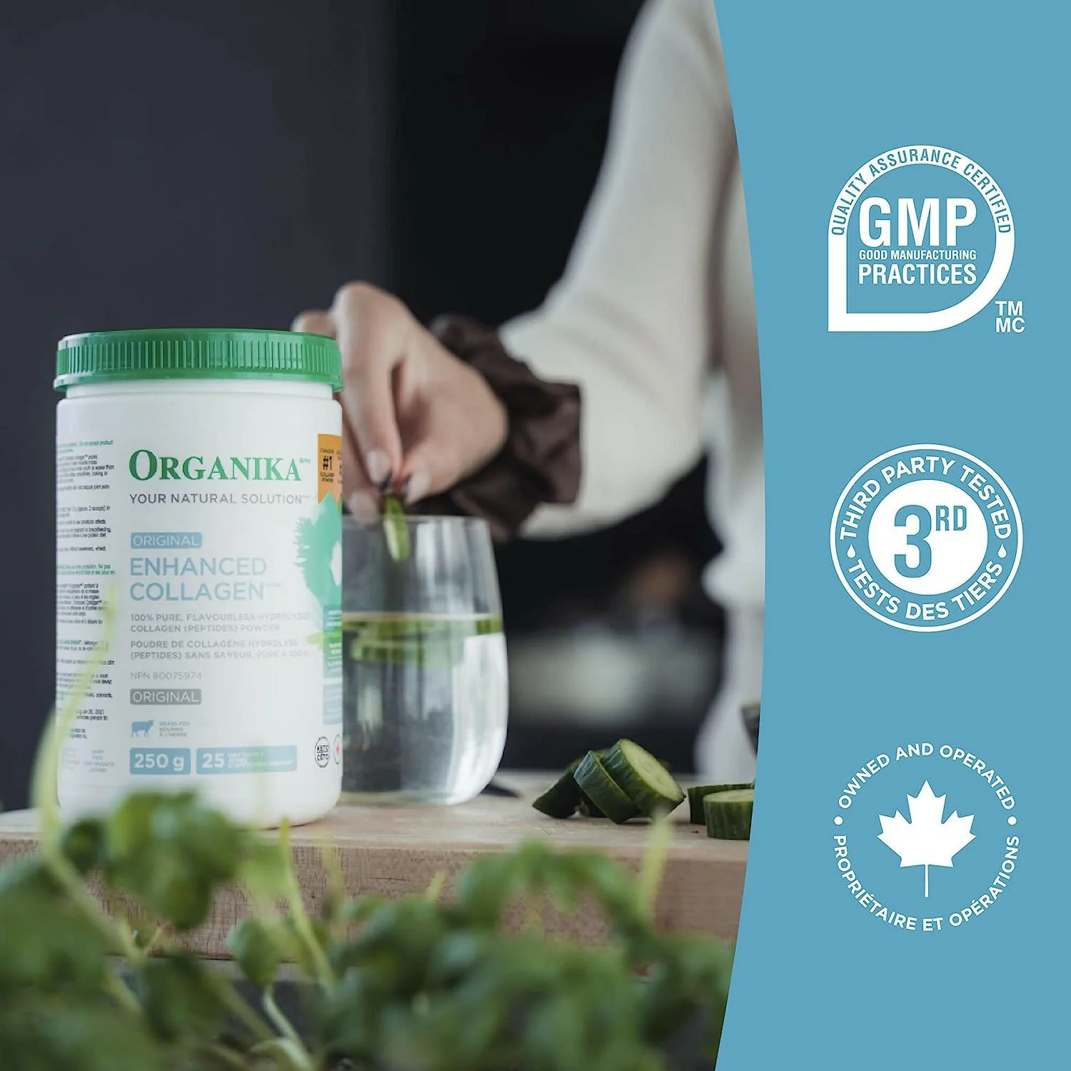 Enhanced Collagen Original Powder | Organika® | 250 grams - Image 9
