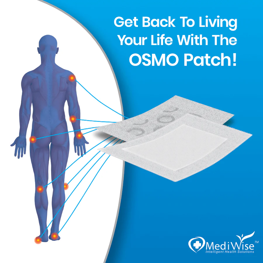 Osmo™ Patch by MediWise™ – Natural Pain & Inflammation Relief Pads | 10 Patches - Image 3