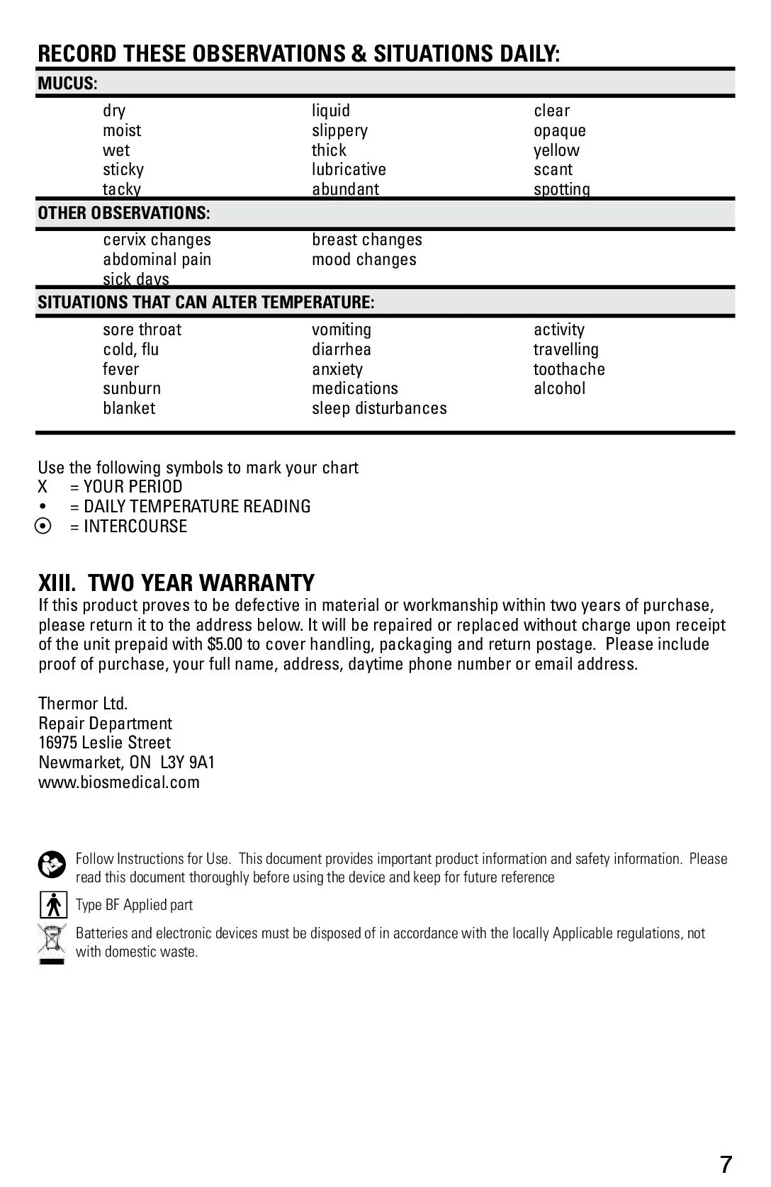 Ovulation Thermometer | BIOS Medical | One Count - Image 9
