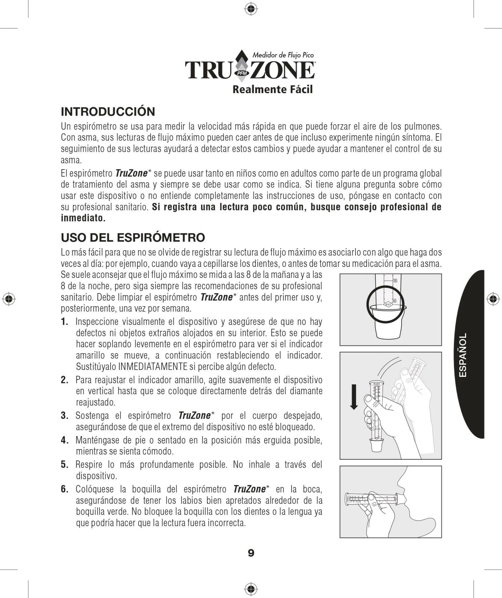 Peak Flow Meter | TRUZONE® | Drug-free device (One-size) - Image 20