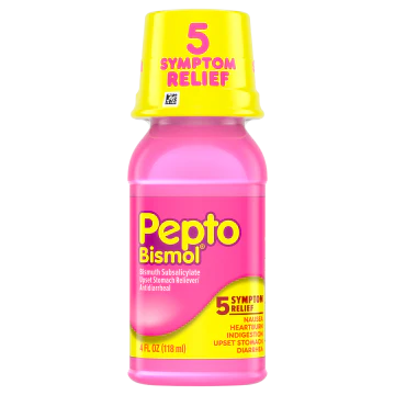 Pepto Original Liquid | Pepto Bismol® | 115m, 230, 480 mL - Image 5