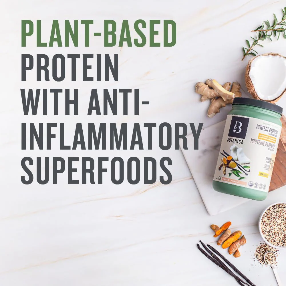 Perfect Protein Elevated – Anti-Inflammatory by Botanica® | Plant-Based Protein for Inflammation Support | 629 g - Image 6