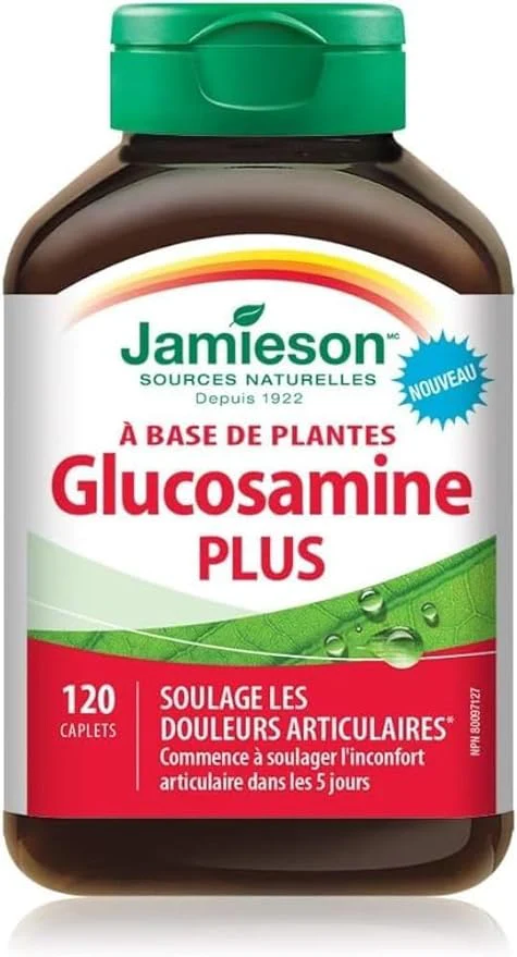 Plant-Based Glucosamine Plus | Jamieson™ | 120 Caplets - Image 3
