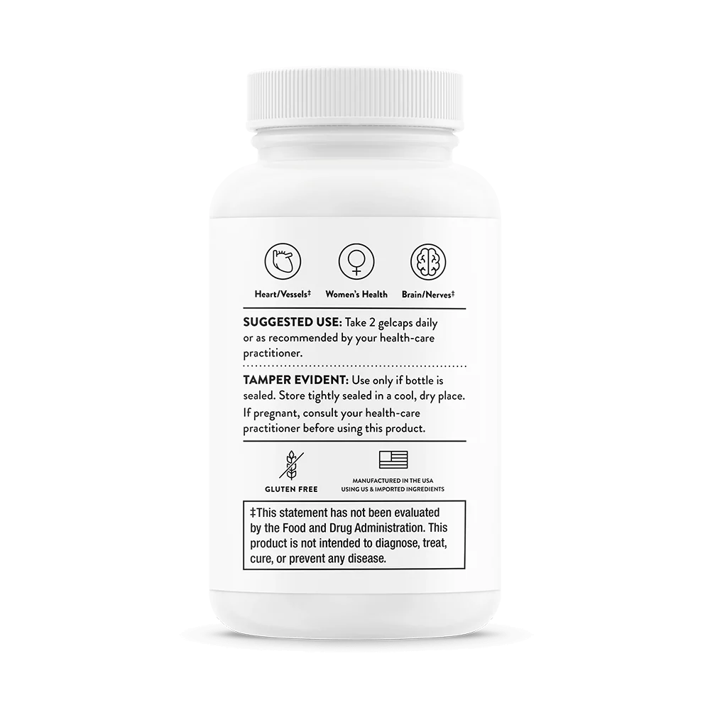 Prenatal DHA by Thorne® – Essential Omega-3 Support for Pregnancy | 60 Gelcaps - Image 3