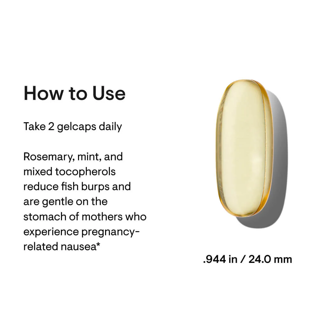 Prenatal DHA by Thorne® – Essential Omega-3 Support for Pregnancy | 60 Gelcaps - Image 4