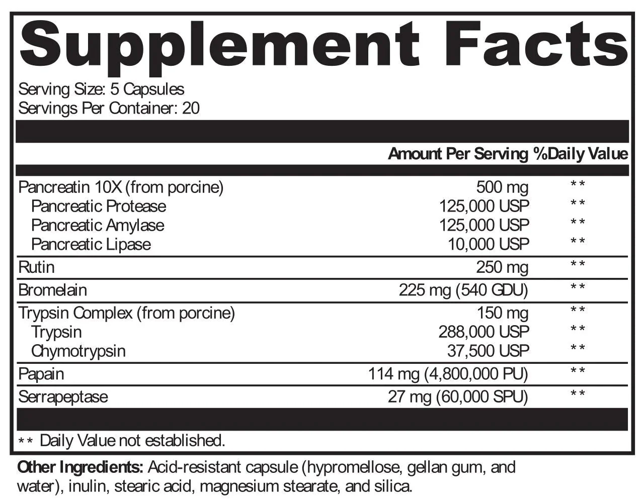ProteoXyme by Xymogen® – Digestive Protease Enzyme Support | 100 Capsules - Image 2