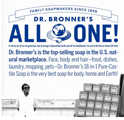 Pure-Castile Bar Soap | Dr. Bronner’s | 140 gr - Image 11