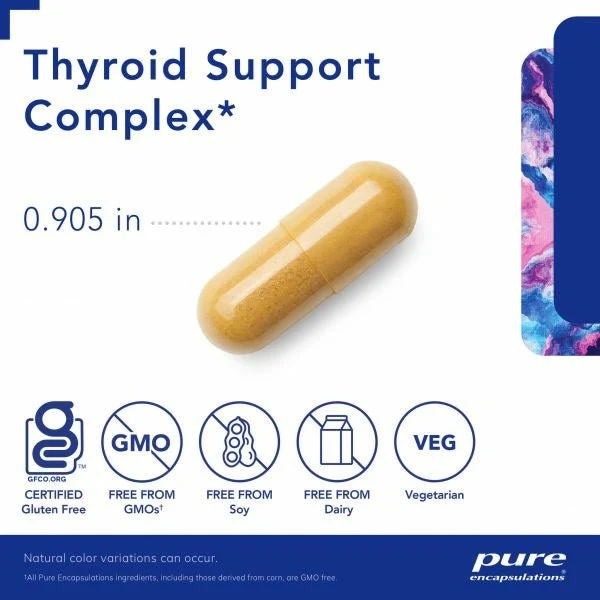 Thyroid Support Complex | Pure Encapsulations® | 60 Capsules - Image 3