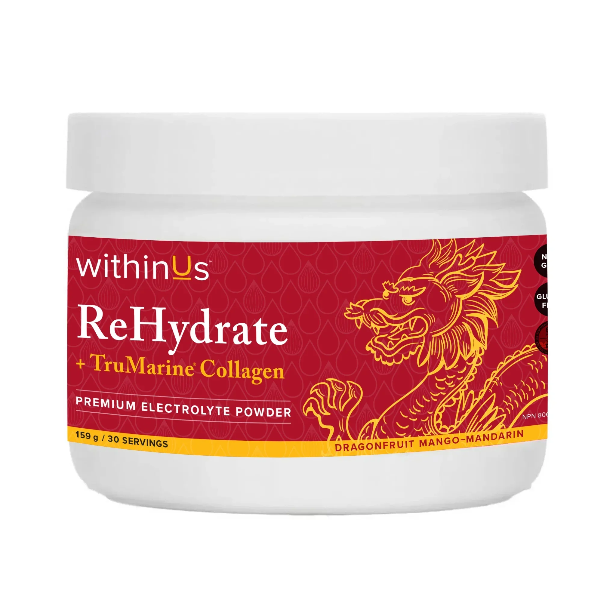 ReHydrate + TruMarine® Collagen by withinUs™ – Electrolytes & Hydration Support | Various Flavours & Sizes - Image 10