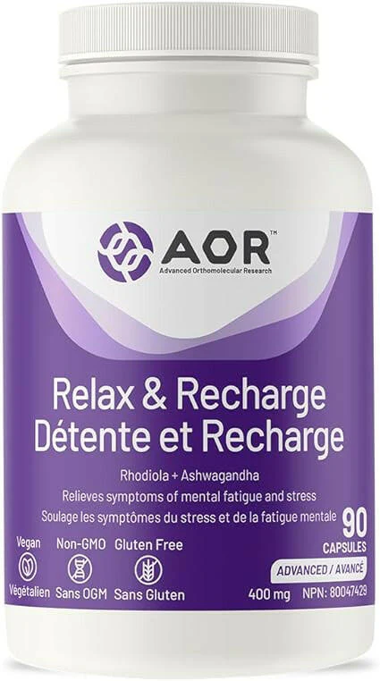 Relax & Recharge | AOR™ | 90 Capsules