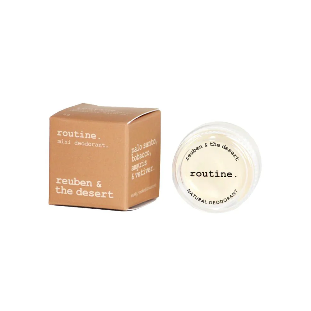 Reuben & the Desert (Unscented) Deodorant | routine. | 5G Mini & 58G Jar & 50G Stick - Image 5