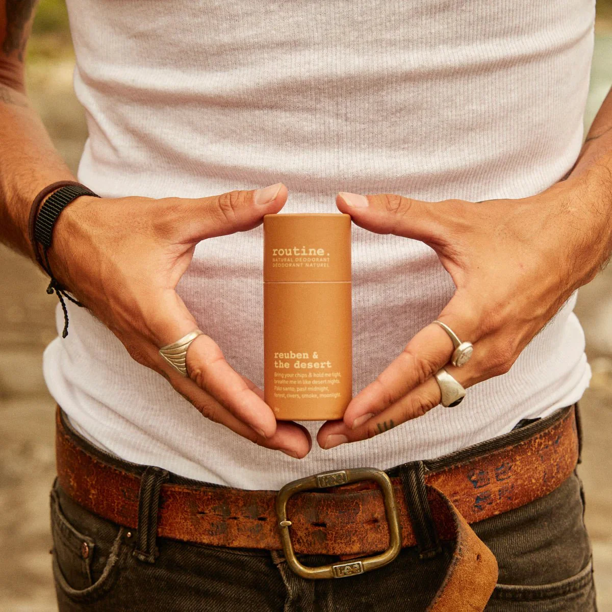 Reuben & the Desert (Unscented) Deodorant | routine. | 5G Mini & 58G Jar & 50G Stick - Image 7