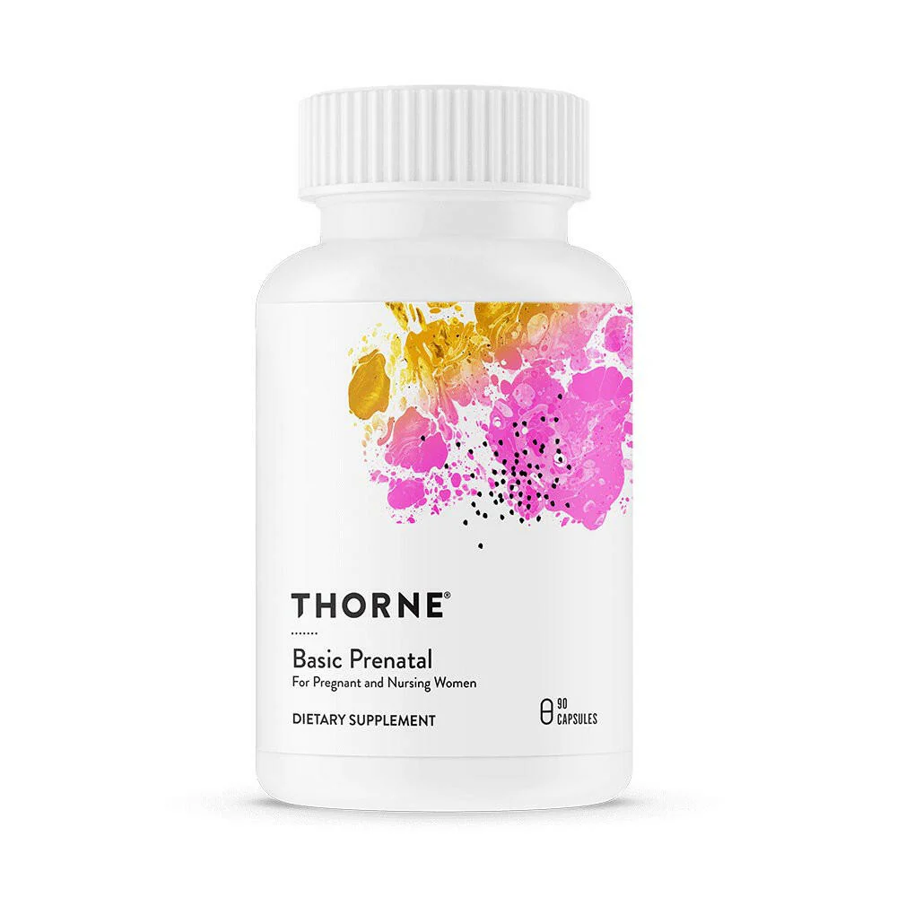 Basic Prenatal by Thorne® – Essential Nutrient Support for Preconception & Pregnancy | 90 Capsules - Image 7