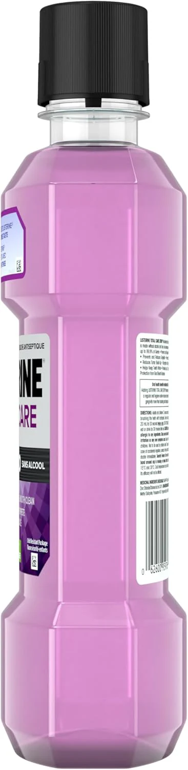 Total Care Zero Mouthwash (Alcohol Free) | Listerine® | 250 mL or 1 Liter - Image 3