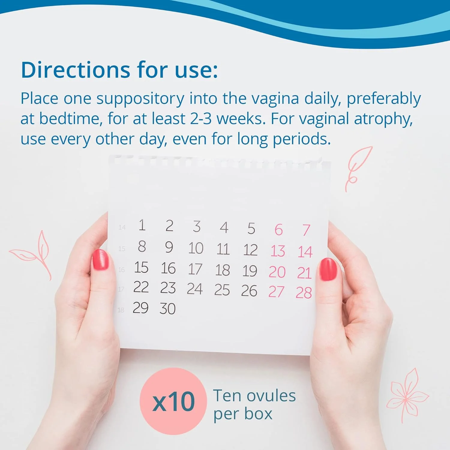 Vaginal Dryness Moisturizer | RepaGyn® | 10 x 2 g Vaginal Suppositories - Image 12