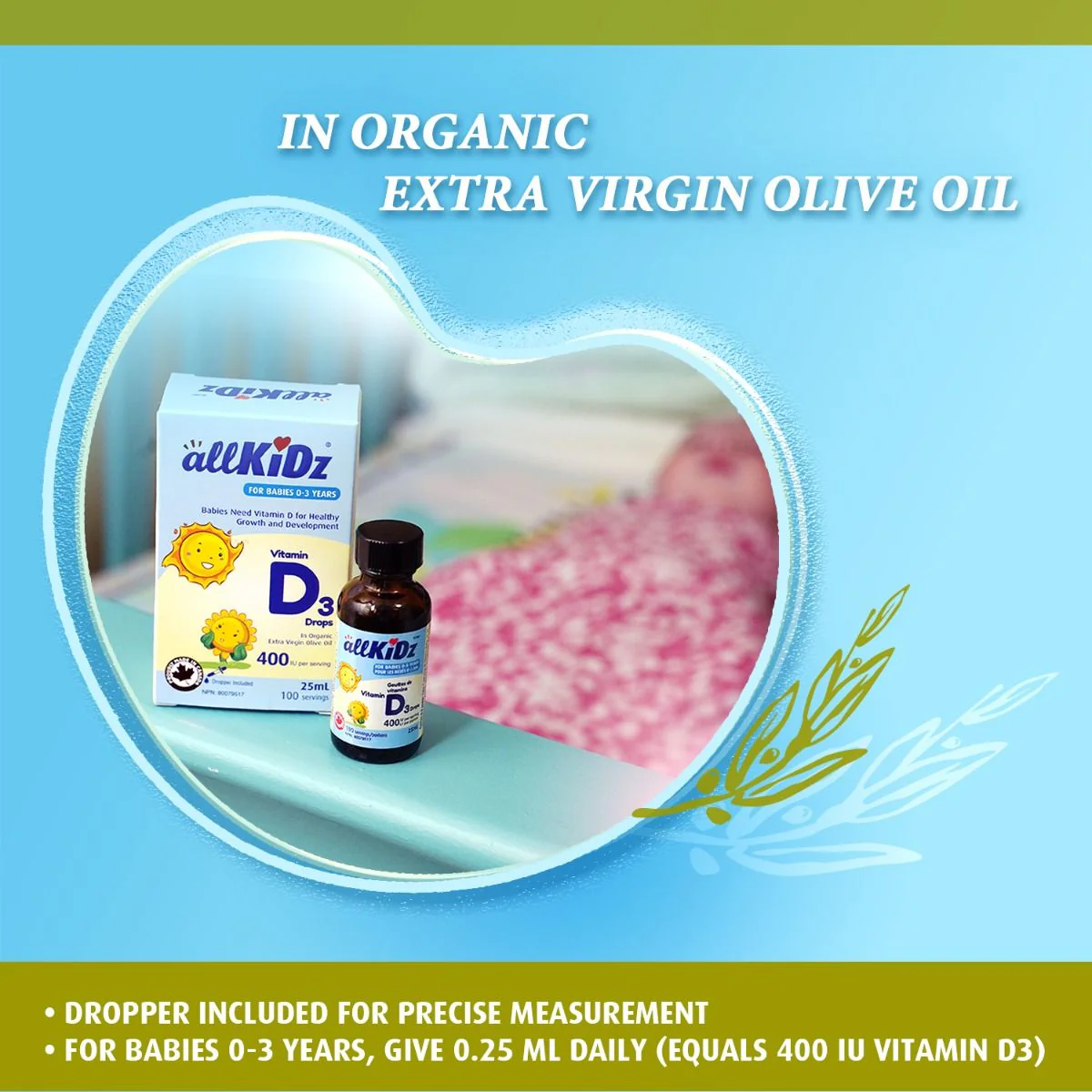 Vitamin D3 Drops | allKiDz® | 25 mL - Image 5