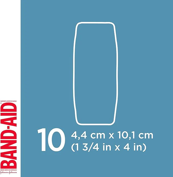 Water Block® Tough-Strips® Extra Large Bandages | Band-Aid® | 10 Count - Image 2
