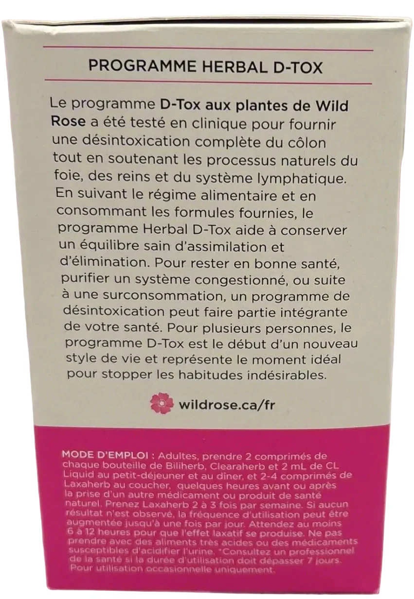 Herbal D-Tox by Wild Rose – 12-Day Herbal Detox & Digestive Cleanse | Complete Kit - Image 4