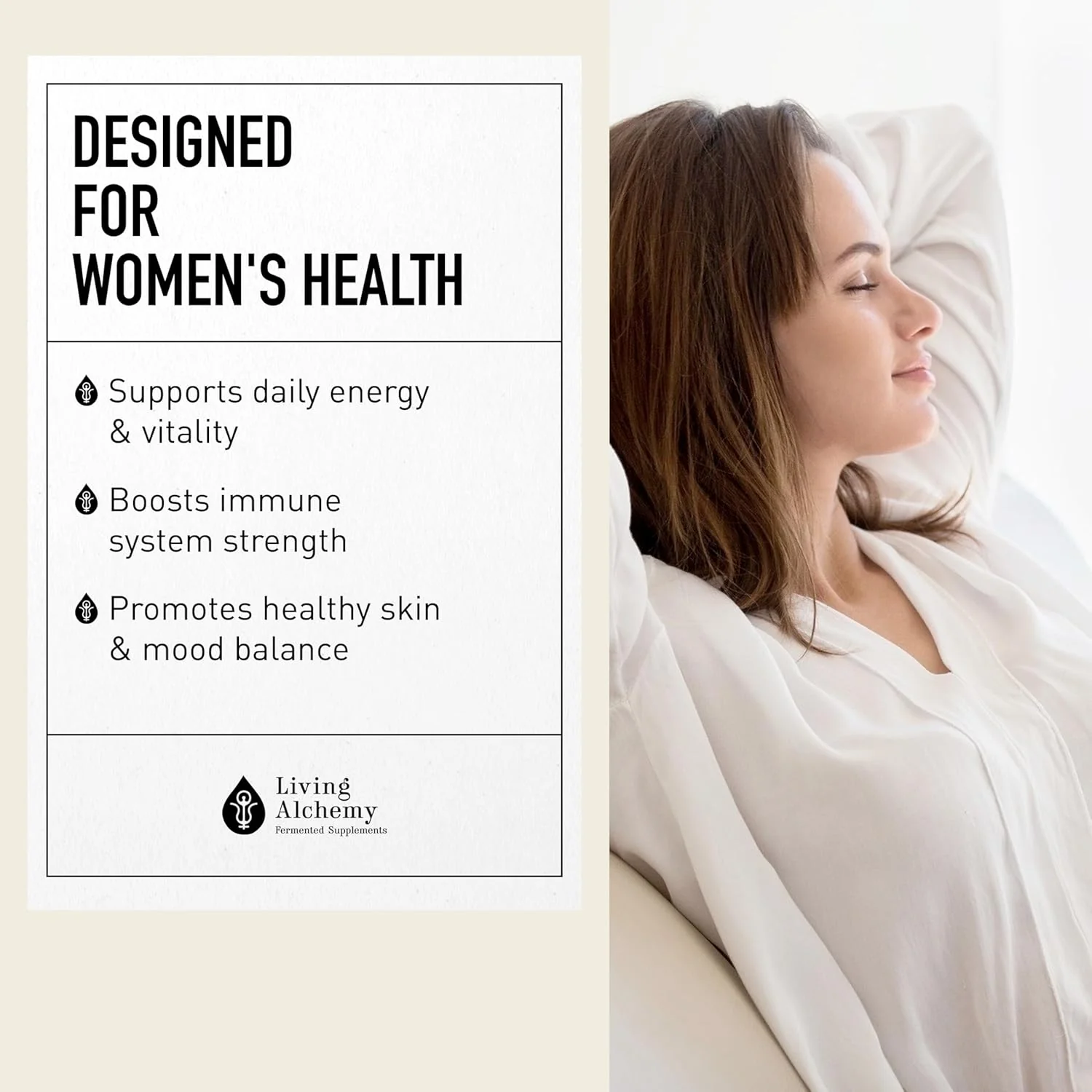 Women’s DAILY + | Living Alchemy | 60 Vegan Capsules - Image 10