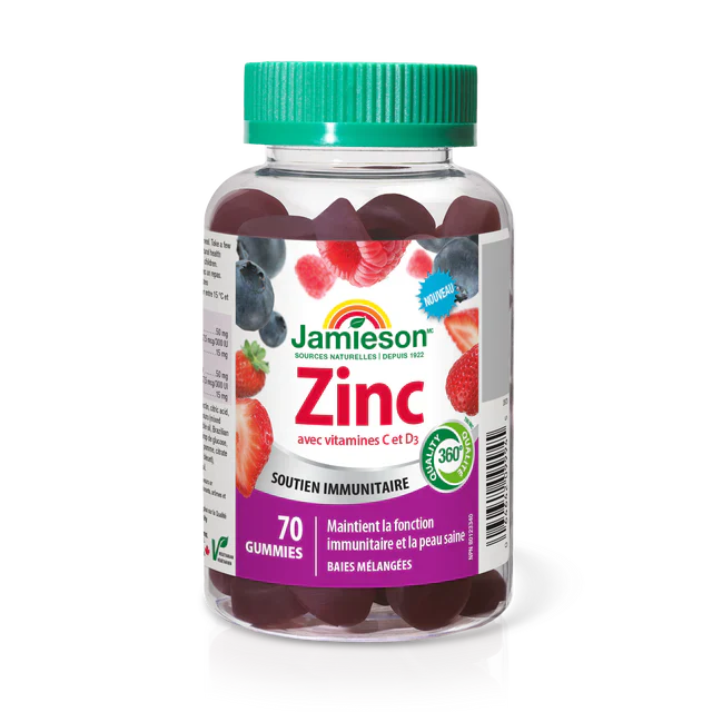 Zinc | Jamieson™ | 70 Gummies - Image 2